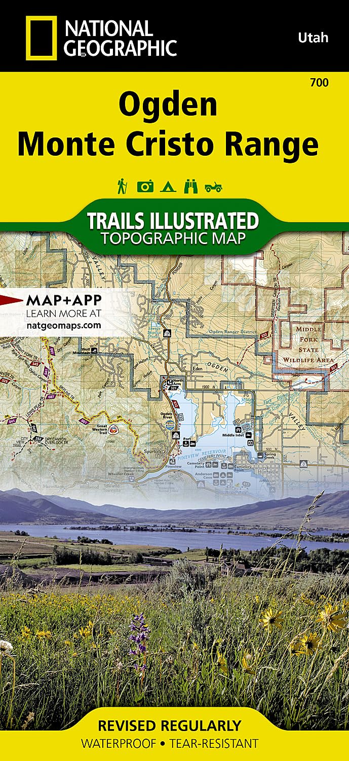 Ogden, Monte Cristo Range Map (National Geographic Trails Illustrated Map, 700)