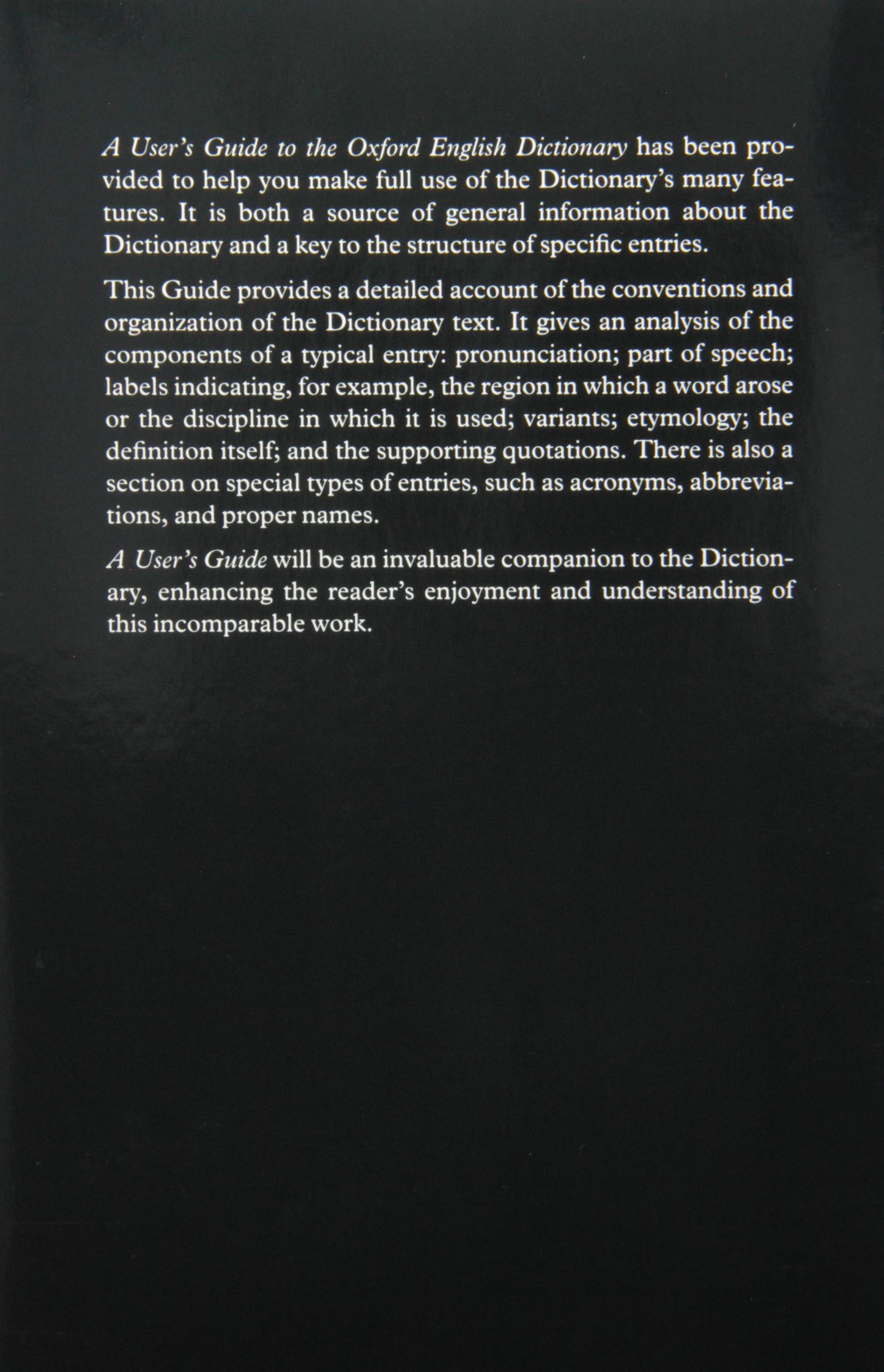 The Compact Edition of The Oxford English Dictionary, Complete Text Reproduced Micrographically (in slipcase with reading glass)