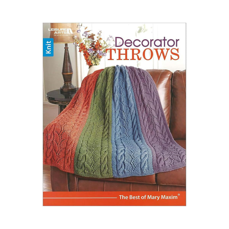 Decorator Throws: Knit (Best of Mary Maxim)