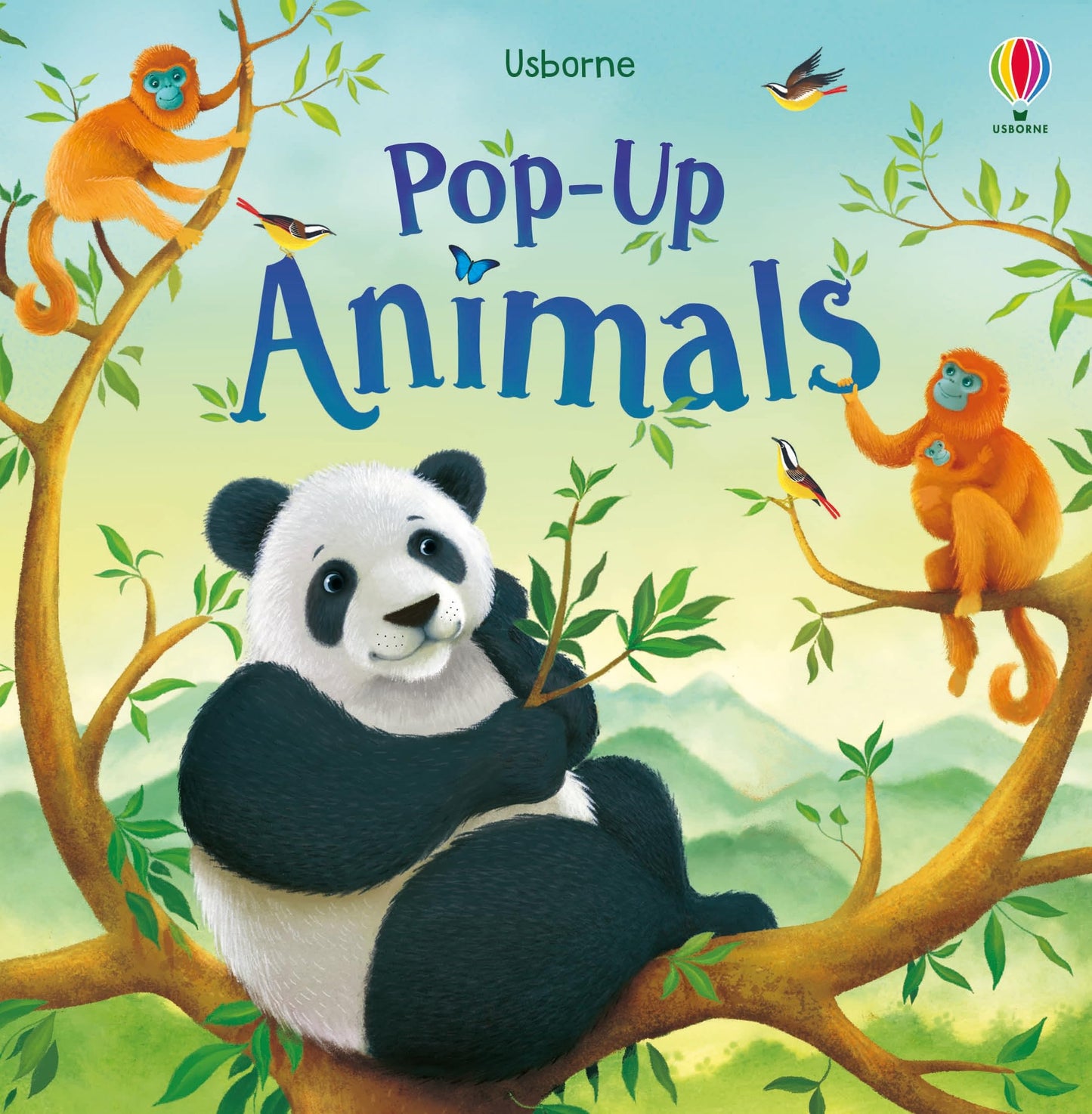 Pop-Up Animals: A Gorgeous Pop-Up Book About Tigers, Monkeys, and Pandas for Children (Ages 5-7)