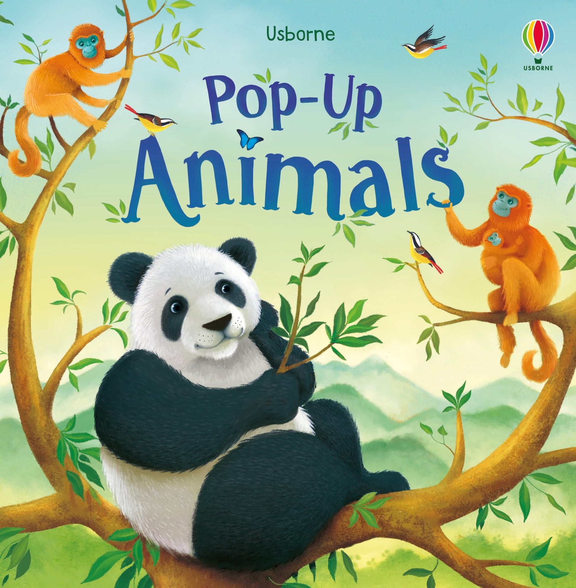 Pop-Up Animals: A Gorgeous Pop-Up Book About Tigers, Monkeys, and Pandas for Children (Ages 5-7)