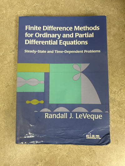 Finite Difference Methods for Ordinary and Partial Differential Equations: Steady-State and Time-dependent Problems