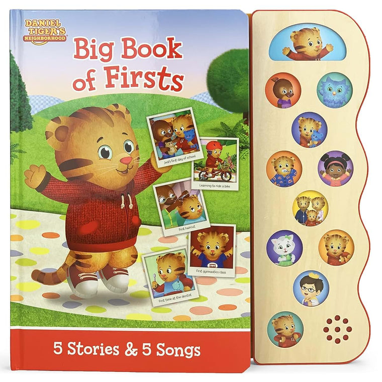 Daniel Tiger Big Book of Firsts for Toddlers: Let's Try New