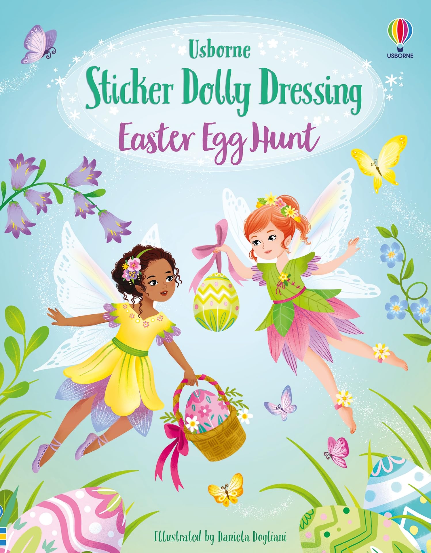 Sticker Dolly Dressing Easter Egg Hunt: Dress The Fairies and Explore Fairyland on an Easter Egg Hunt with this Interactive Sticker Book for Kids