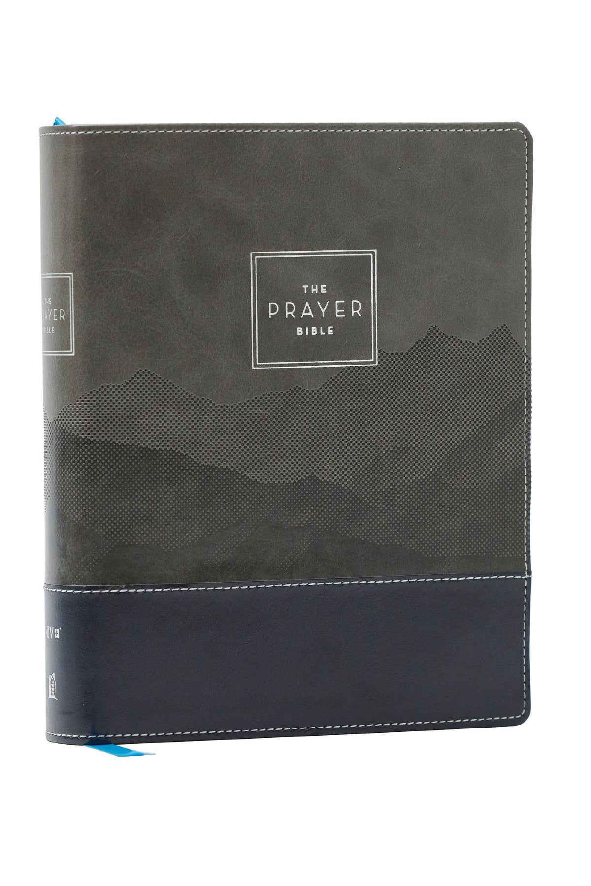 The Prayer Bible: Pray Gods Word Cover to Cover (NIV, Black/Gray Leathersoft, Red Letter, Comfort Print)