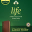 Tyndale NLT Life Application Study Bible, Third Edition, Large Print (LeatherLike, Brown/Mahogany, Indexed, Red Letter) - New Living Translation Bible, Large Print Study Bible for Enhanced Readability