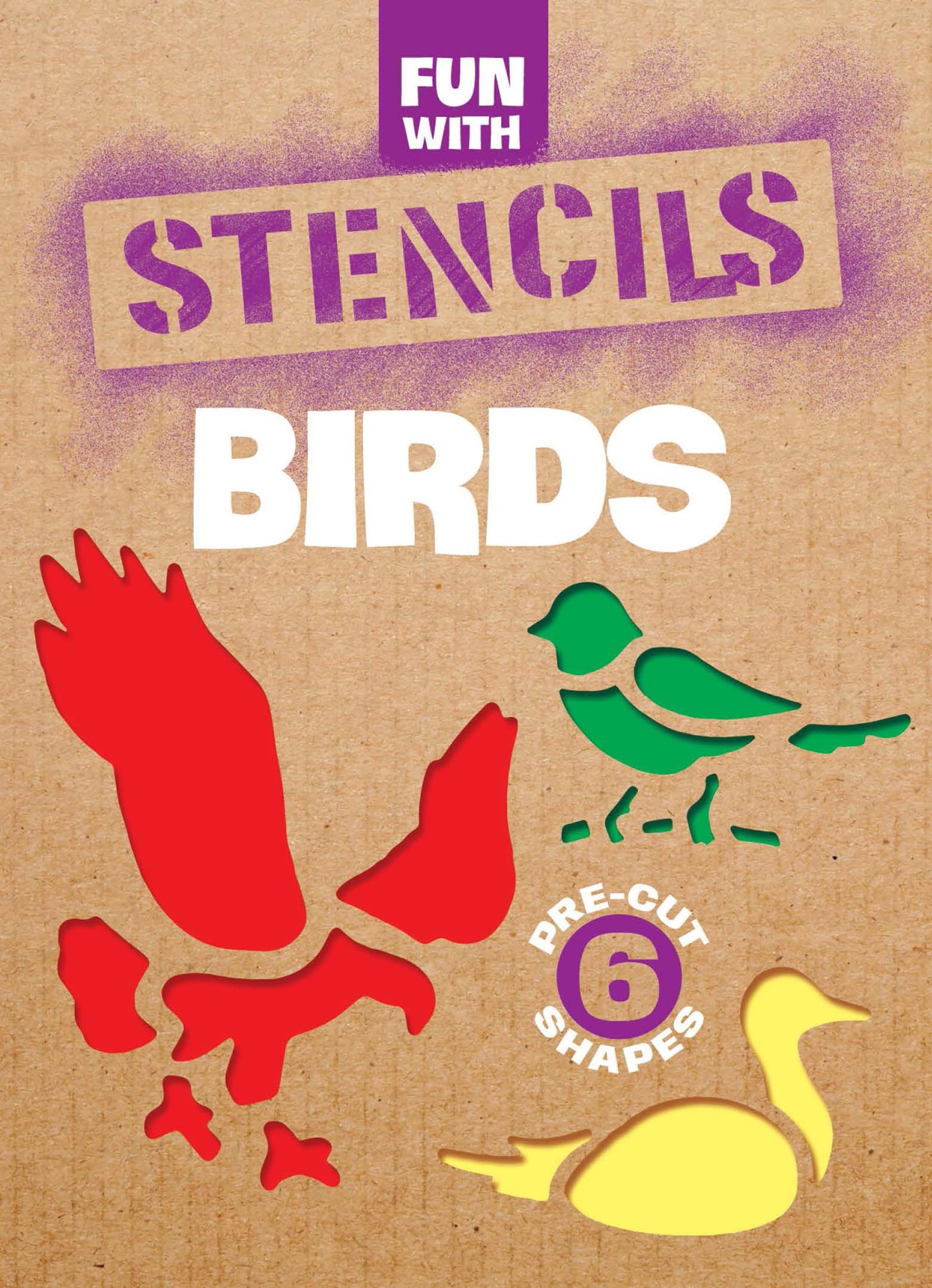 Fun With Birds Stencils (Dover Little Activity Books: Animals)