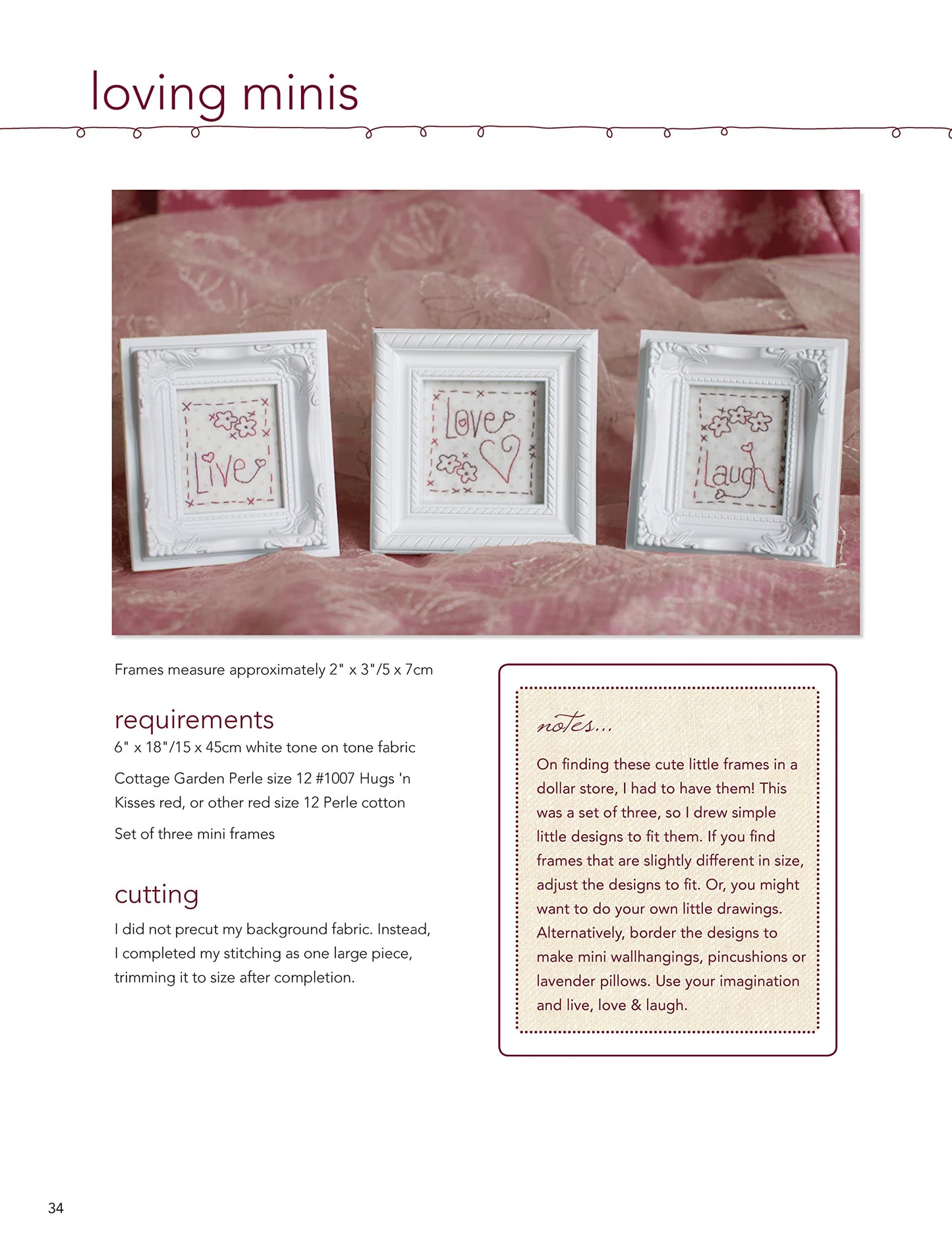 Simply Redwork: Embroidery the Hugs 'n Kisses Way (Landauer) Step-by-Step Instructions and Stitch Guides for 19 Charming & Easy Redwork Pattern Projects; Includes a Penny Square Quilt & Home Décor