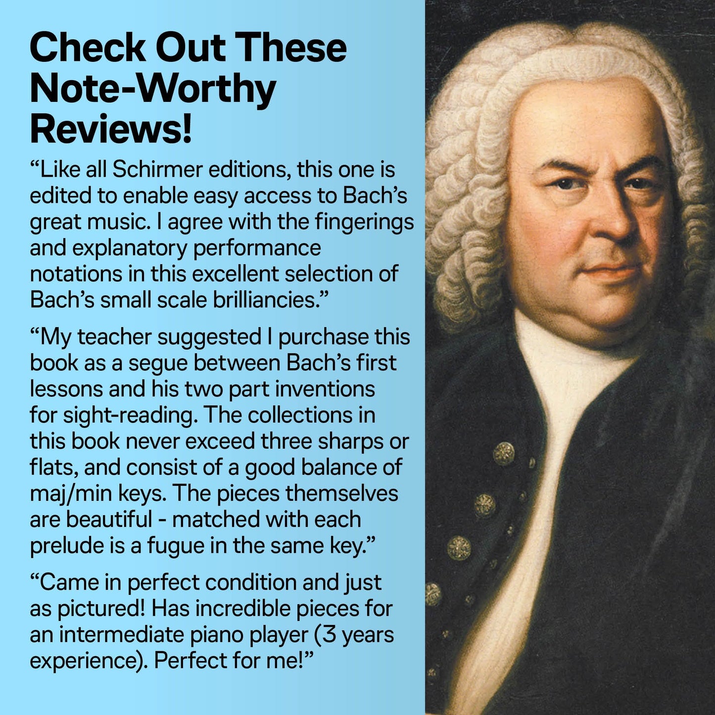 Johann Sebastian Bach - 18 Little Preludes and Fugues  Piano Solo Songbook  Schirmers Library of Musical Classics Vol. 424  Baroque Piano Sheet Music for Late Intermediate Players