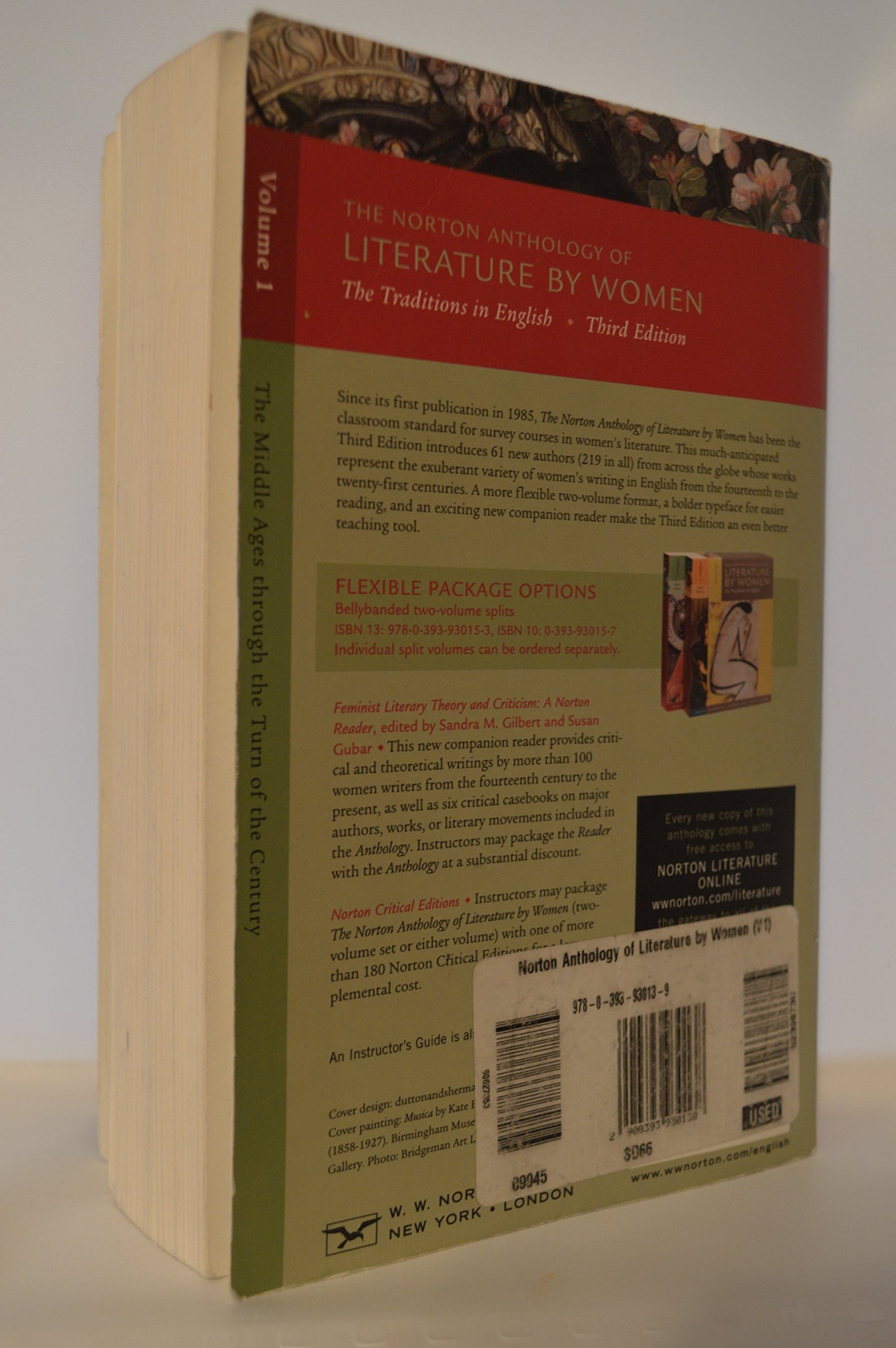 The Norton Anthology of Literature by Women: The Traditions