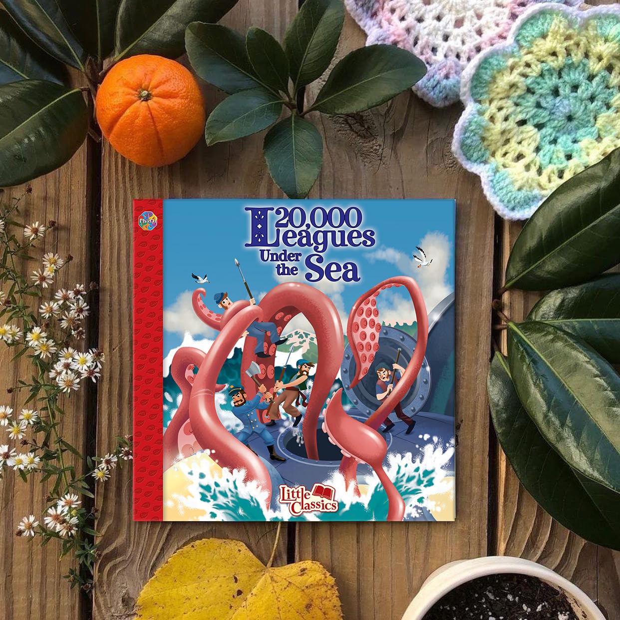 Phidal 20,000 Leagues Under the Sea Little Classics - Stories for kids, 24-page storybook