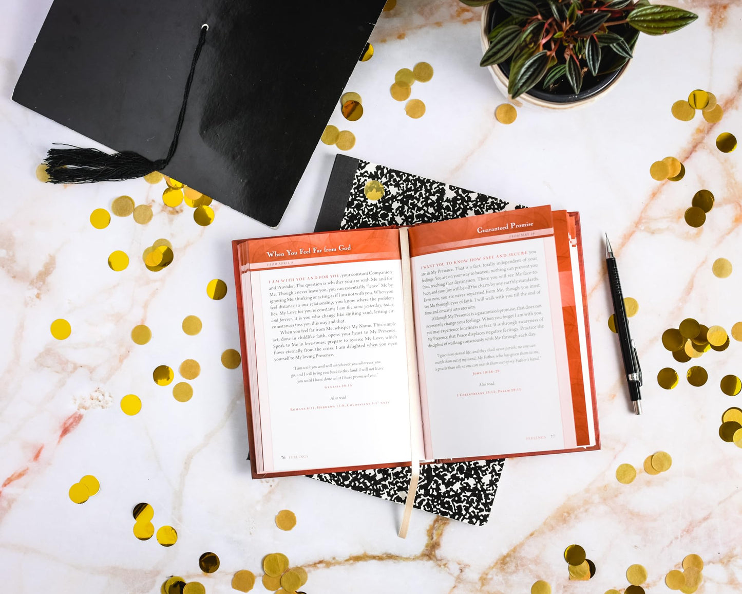Jesus Calling for Graduates, Hardcover, with Scripture References: 150-Day Devotional for Grads Seeking Spiritual Guidance (150 Daily Devotions) - The Perfect Christian Graduation Gift