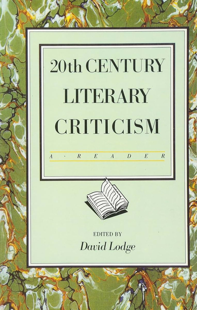 Twentieth Century Literary Criticism: A Reader