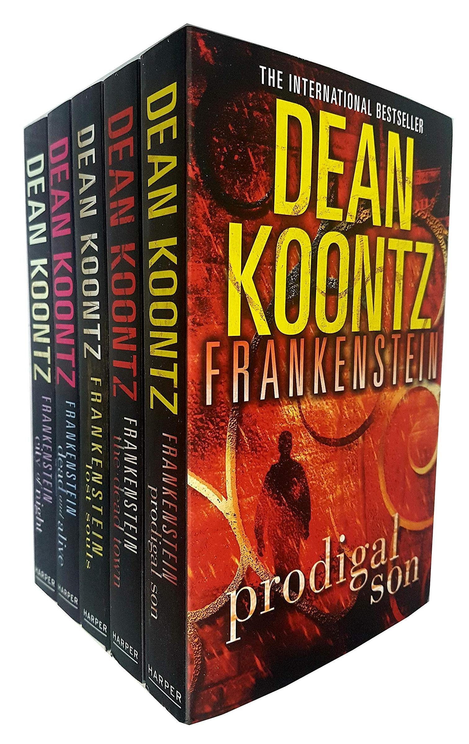 Dean Koontz Frankenstein Series - 5 books: Prodigal Son / City of Night / Dea...