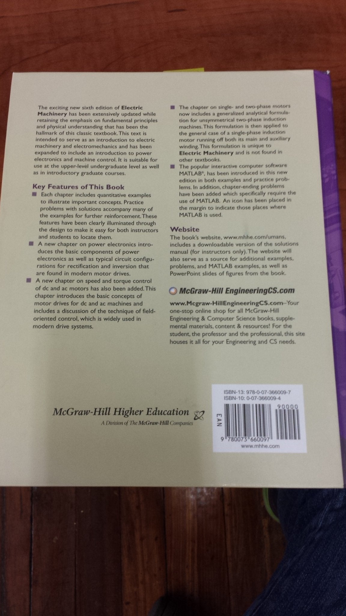 Electric Machinery by Fitzgerald, A