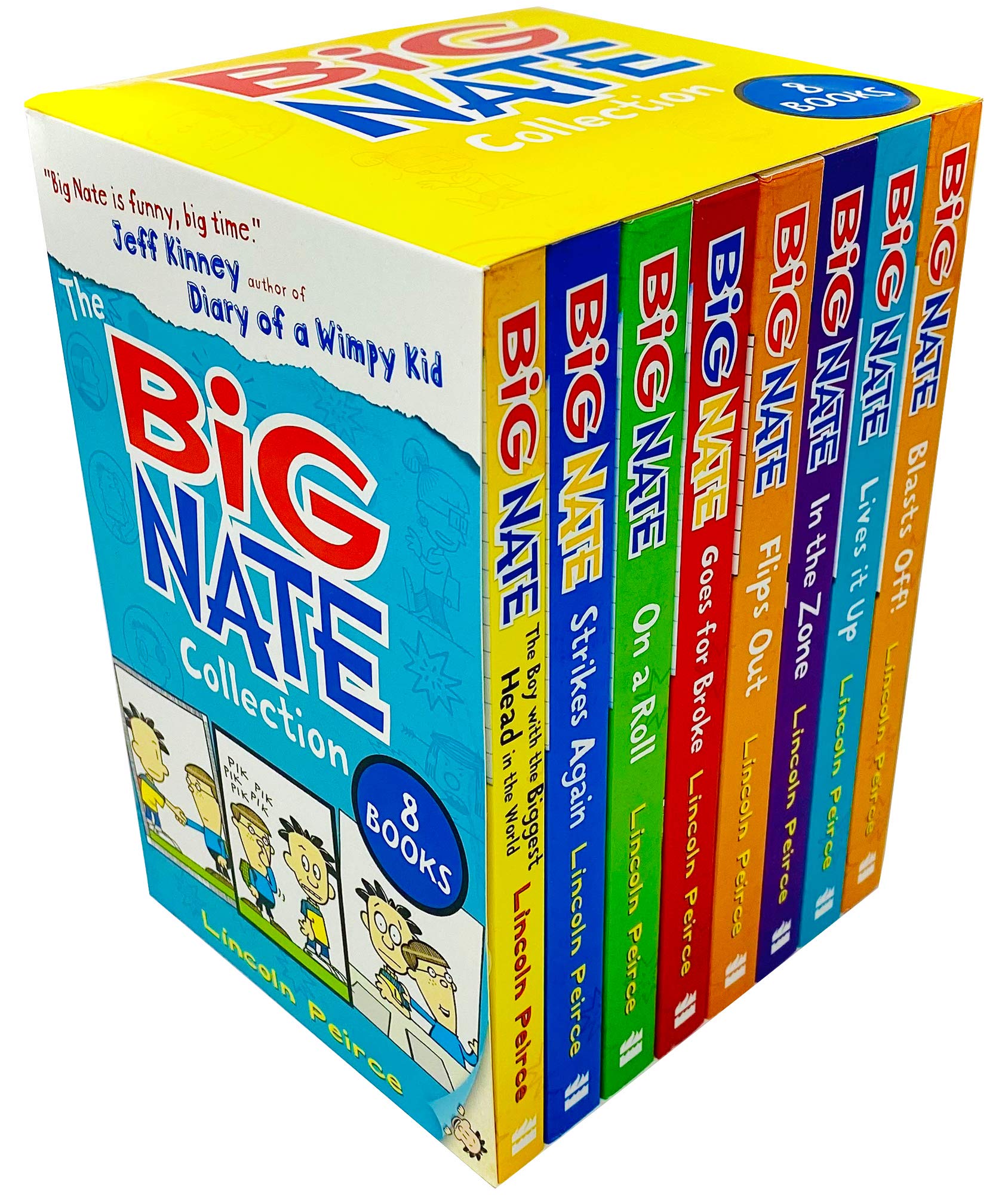 Big Nate 8-Copy Fiction Slipcase