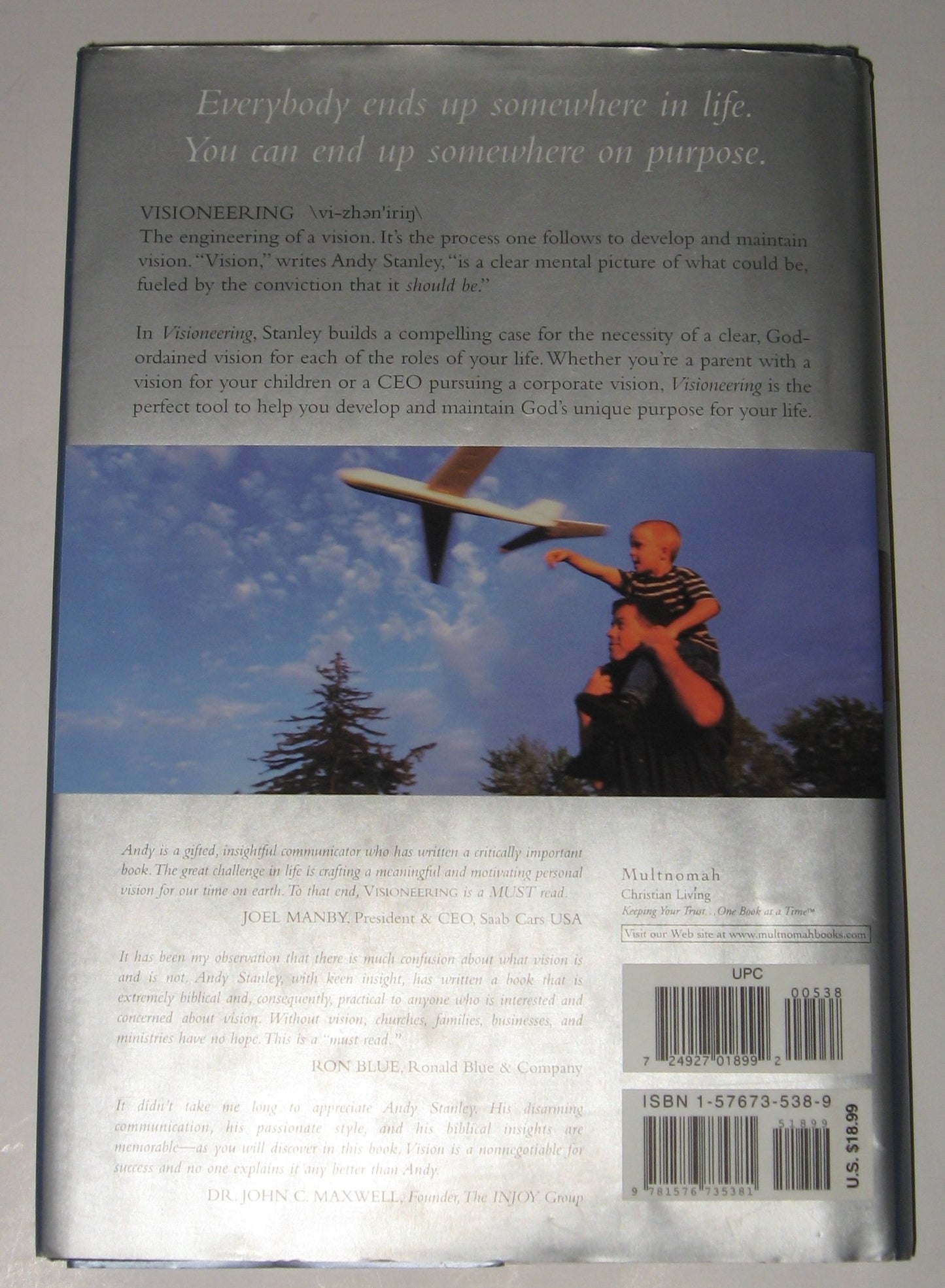 Visioneering: God's Blueprint for Developing and Maintaining Personal Vision