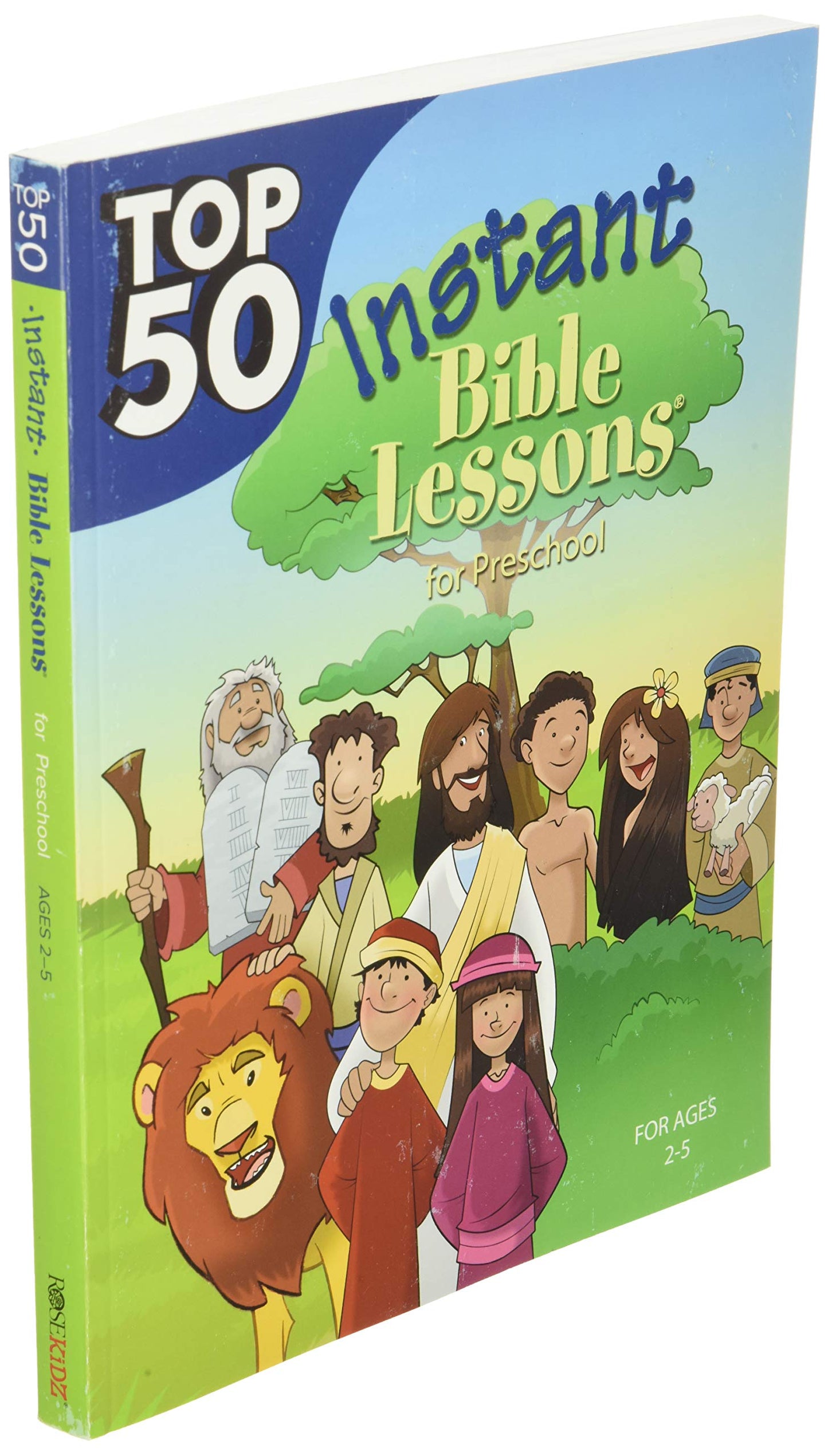 Top 50 Instant Bible Lessons for Preschoolers