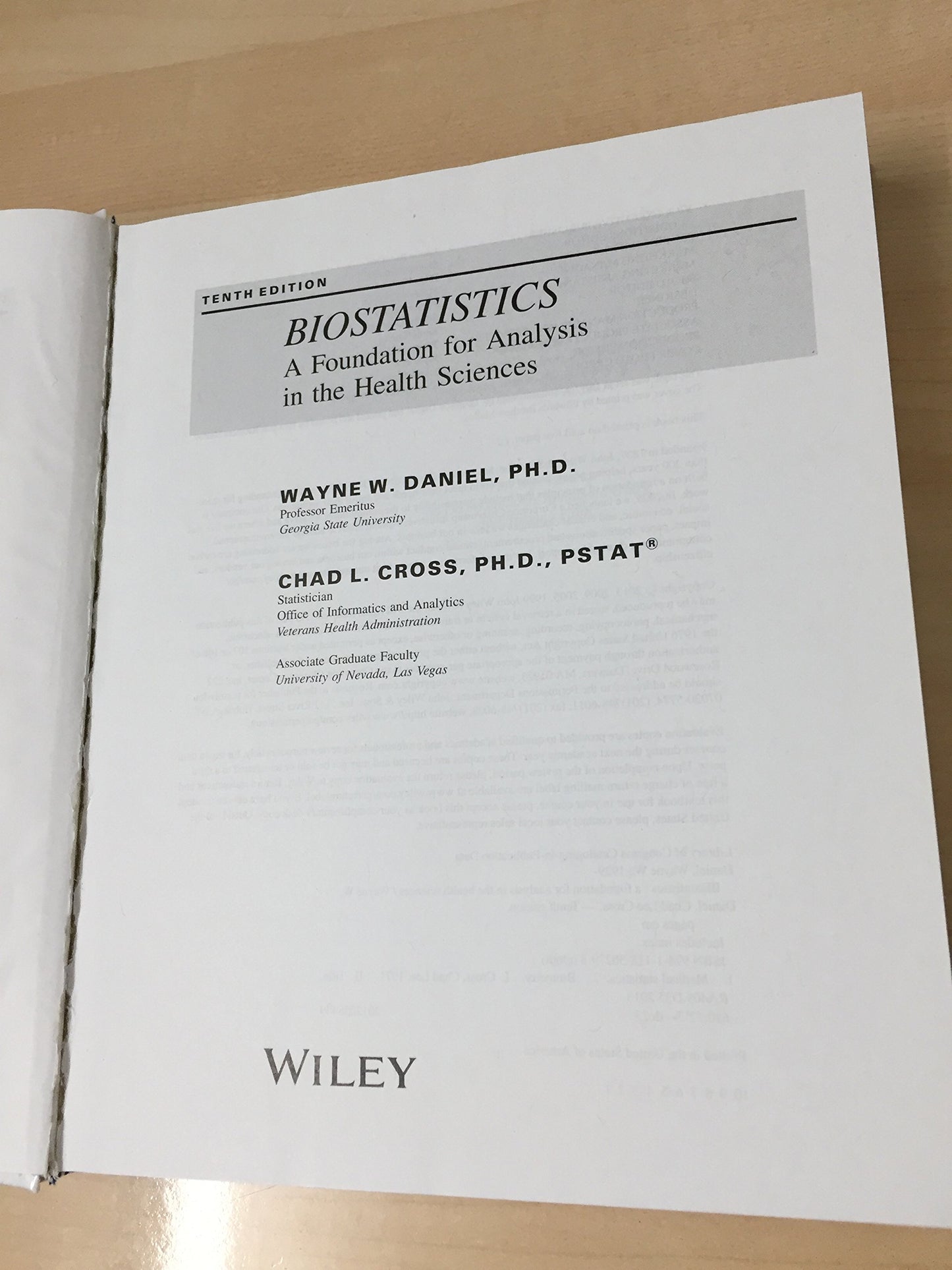 Biostatistics: A Foundation for Analysis in the Health Sciences