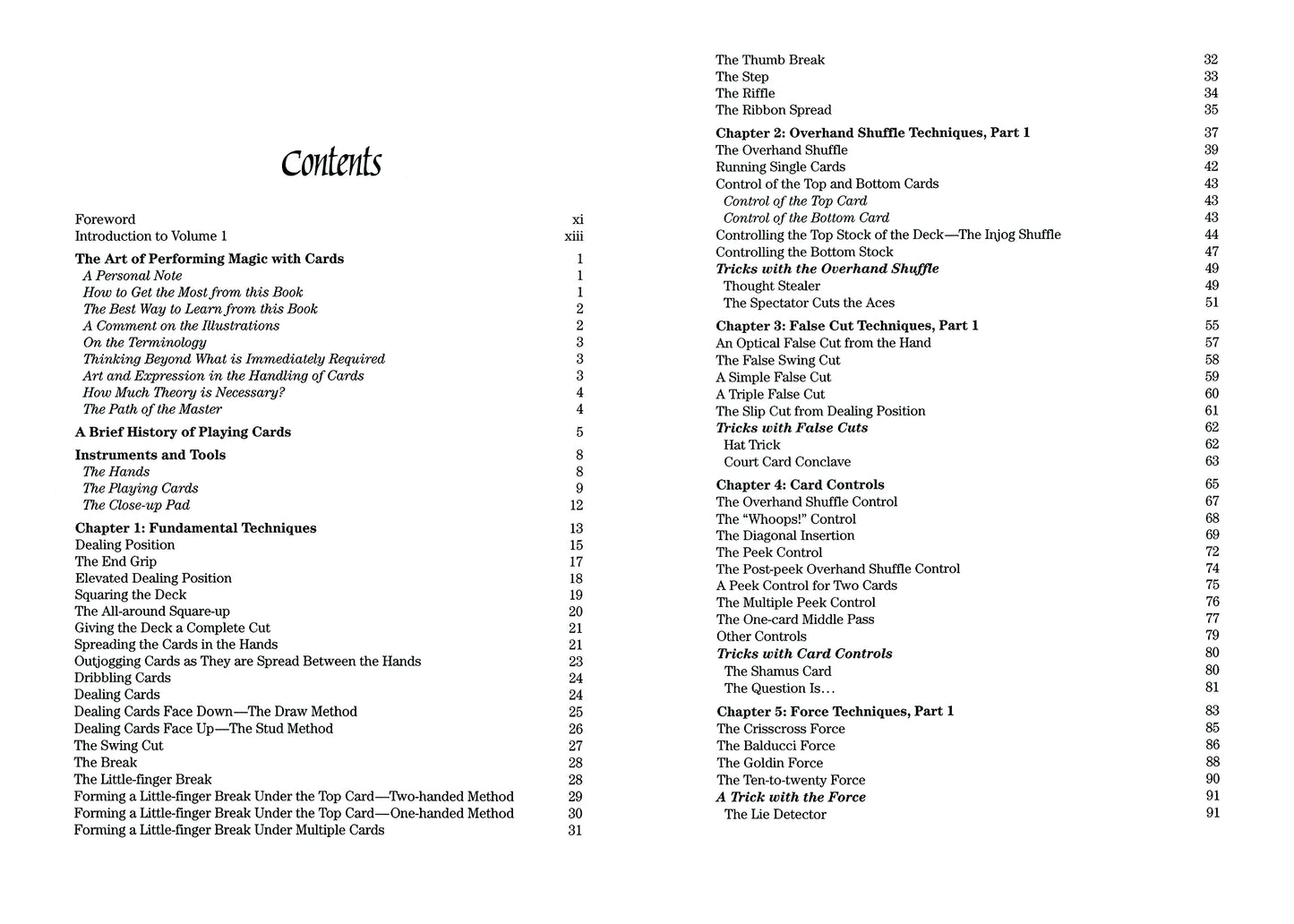 Card College, Vol. 1: A Complete Course in Sleight-of-Hand Card Magic