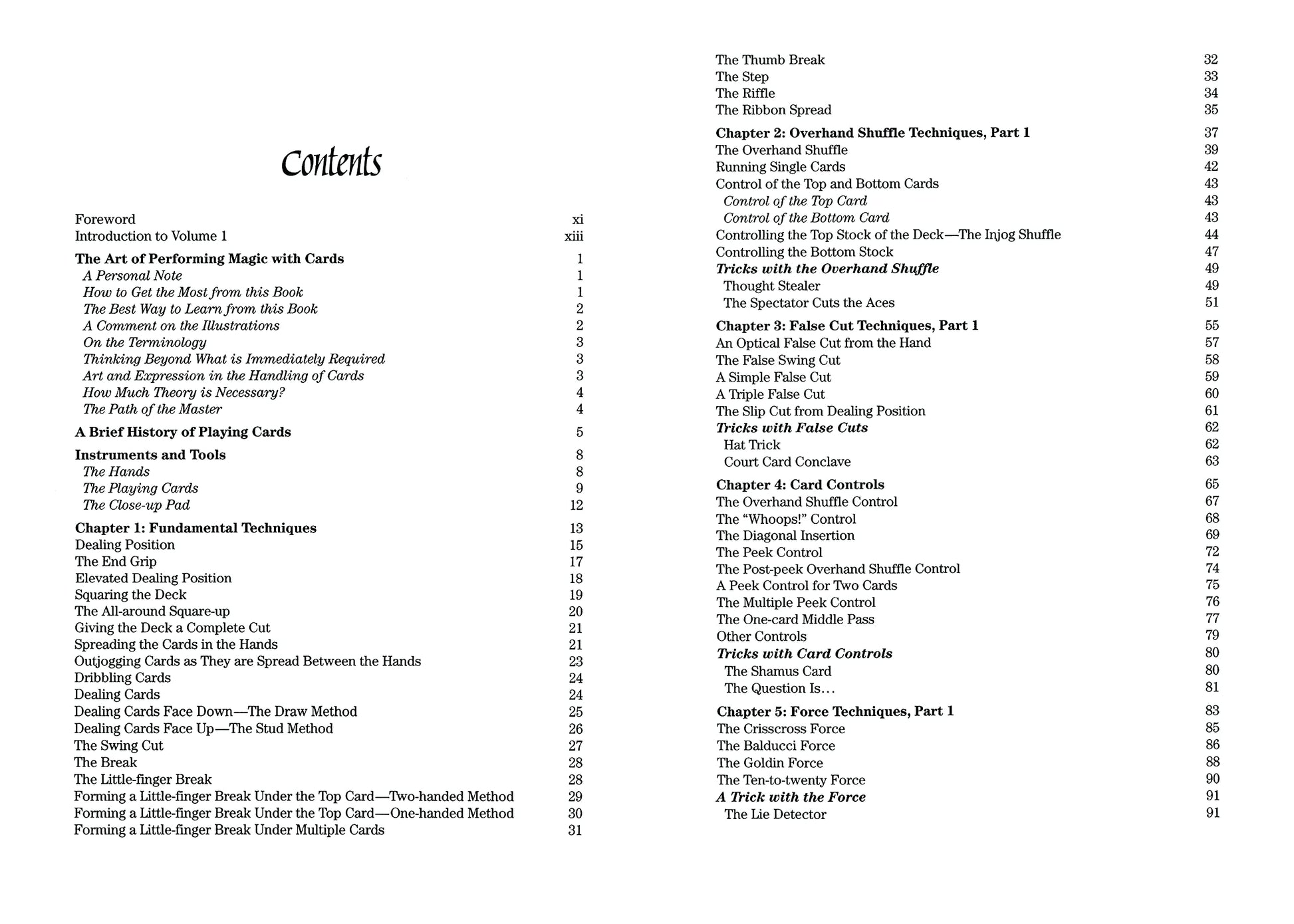 Card College, Vol. 1: A Complete Course in Sleight-of-Hand Card Magic