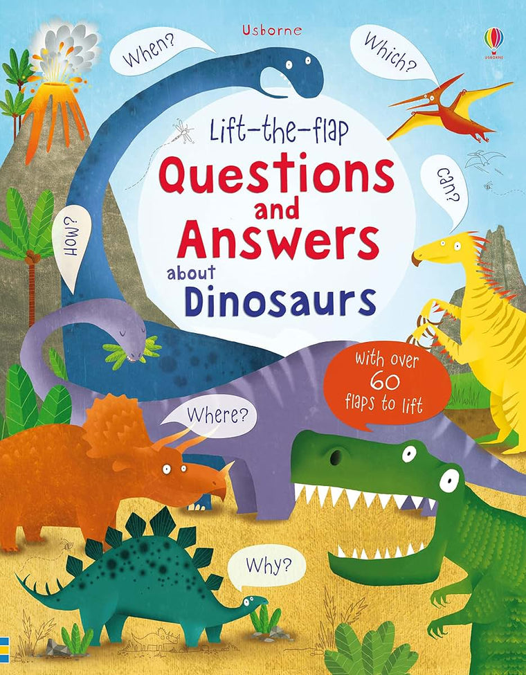 Lift-the-flap Questions and Answers about Dinosaurs