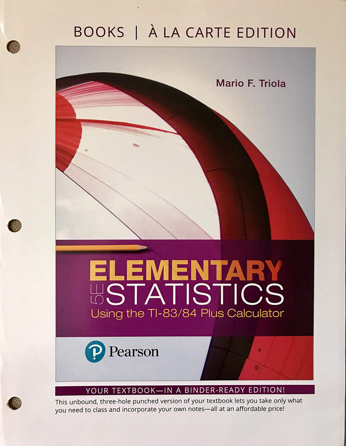 Elementary Statistics