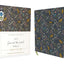 NIV, Journal the Word Bible (Perfect for Note-Taking), Double-Column, Cloth over Board, Navy Floral, Red Letter, Comfort Print: Reflect, Take Notes, or Create Art Next to Your Favorite Verses