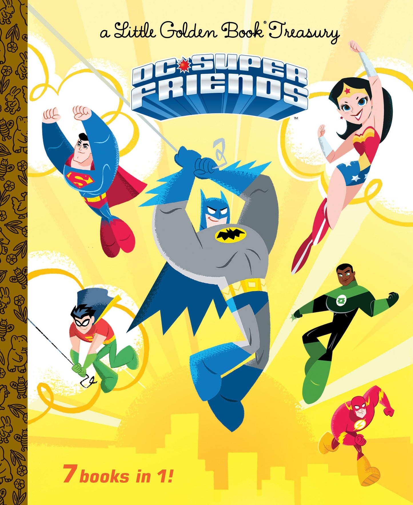 DC Super Friends Little Golden Book Treasury (DC Super Frien