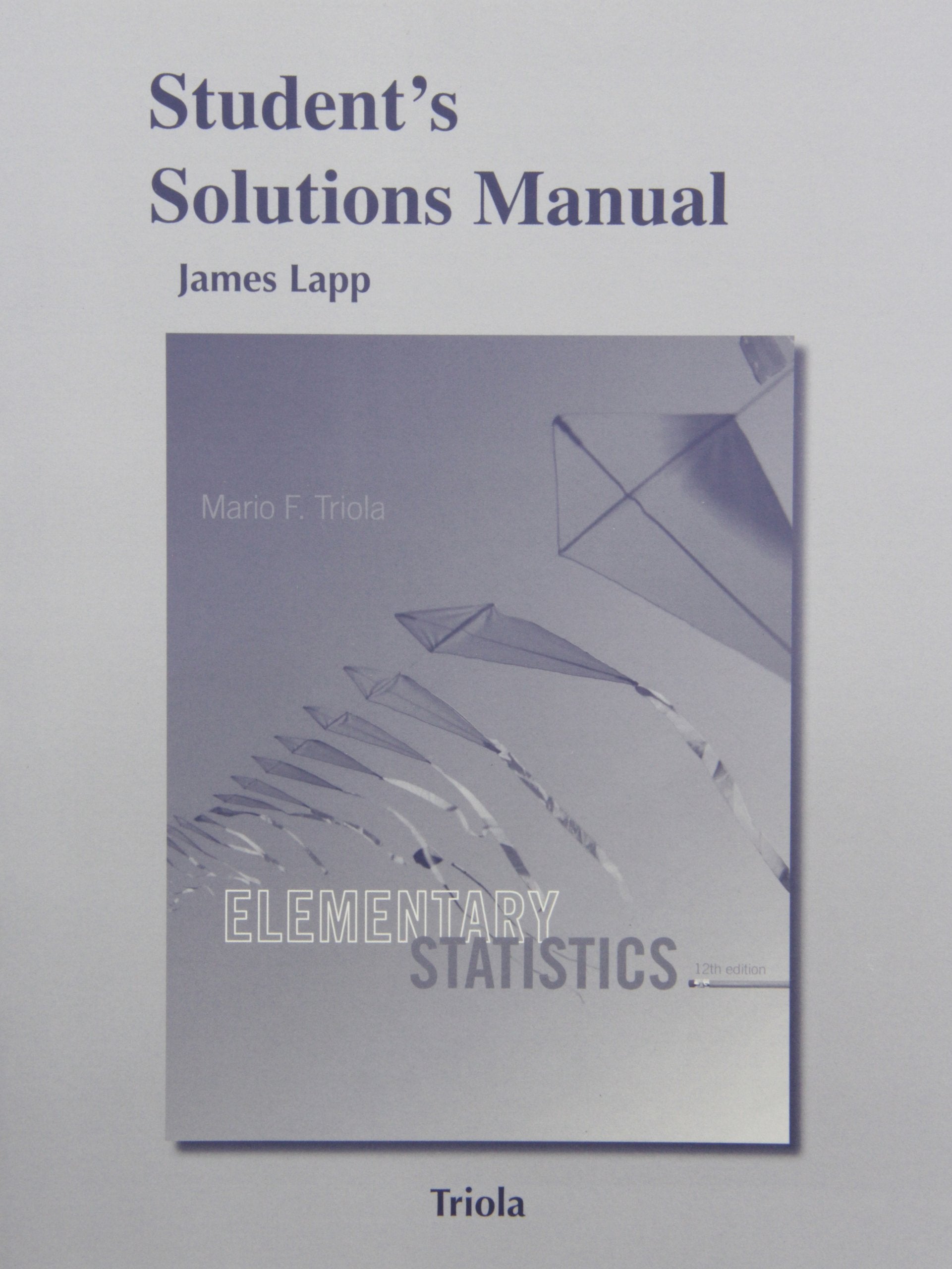 Student's Solutions Manual for Elementary Statistics