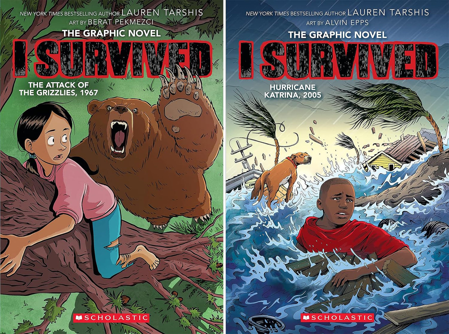 I Survived Graphic Novel Series. 9 Books Collection Set by Lauren Tarshis