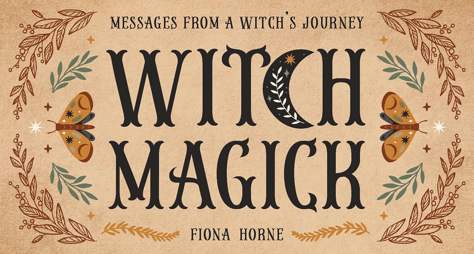 Witch Magick: Messages from a witch's journey (Rockpool Mini Cards)
