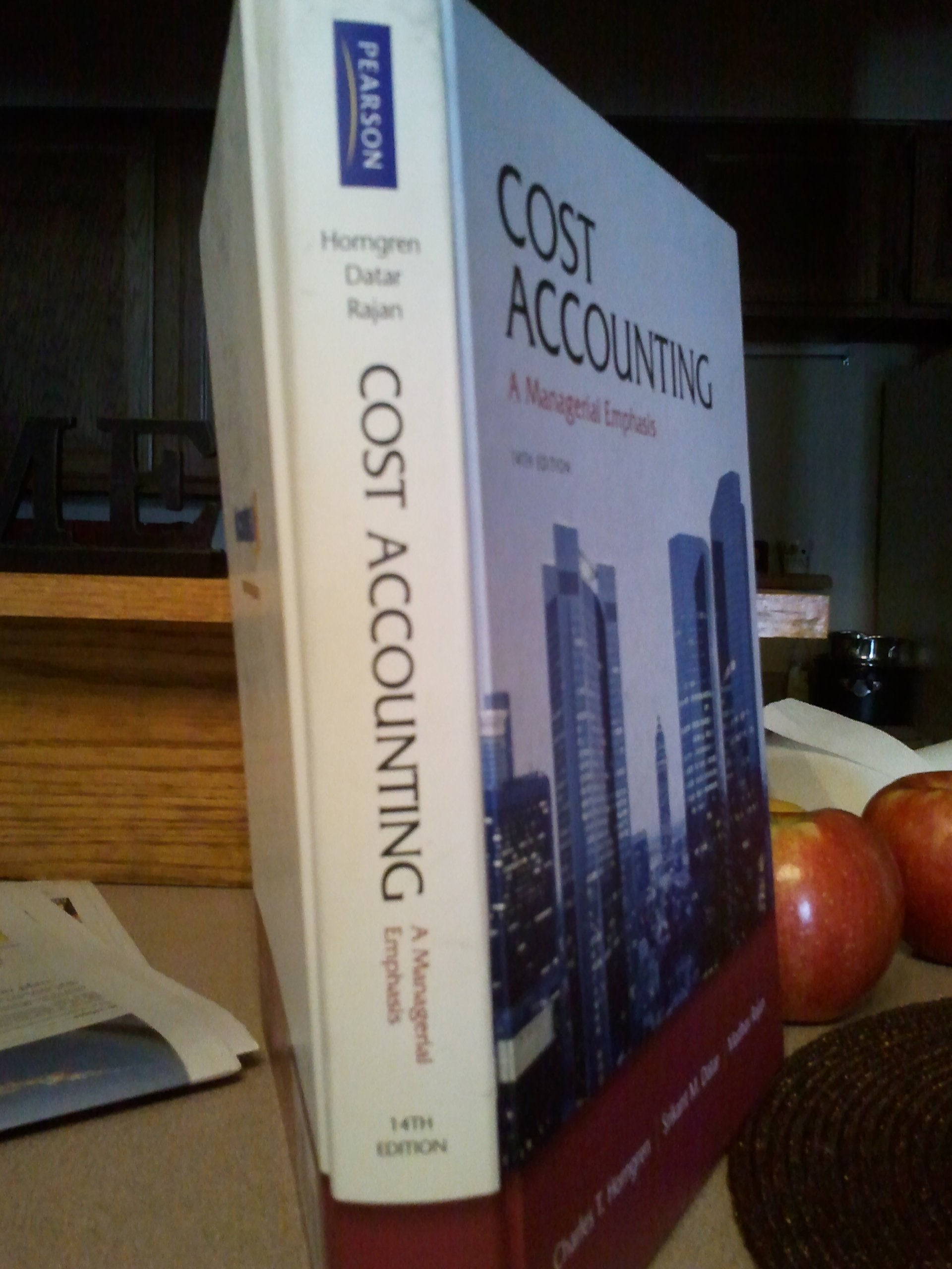 Cost Accounting: A Managerial Emphasis