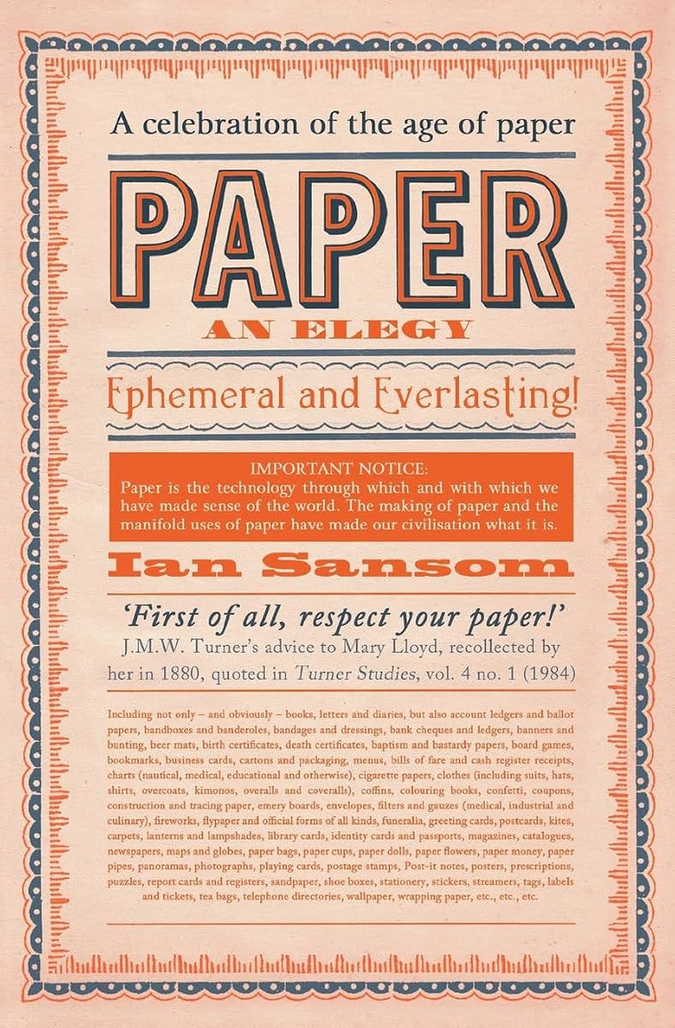 Paper: An Elegy