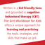 The Grit Workbook for Kids: CBT Skills to Help Kids Cultivate a Growth Mindset and Build Resilience