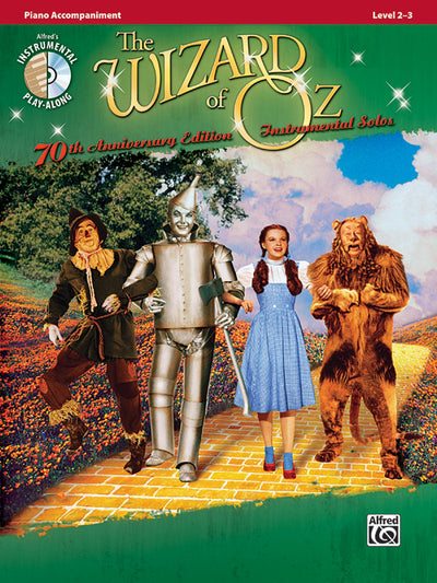 The Wizard of Oz Instrumental Solos: Piano Acc., Book & CD (Pop Instrumental Solos Series)