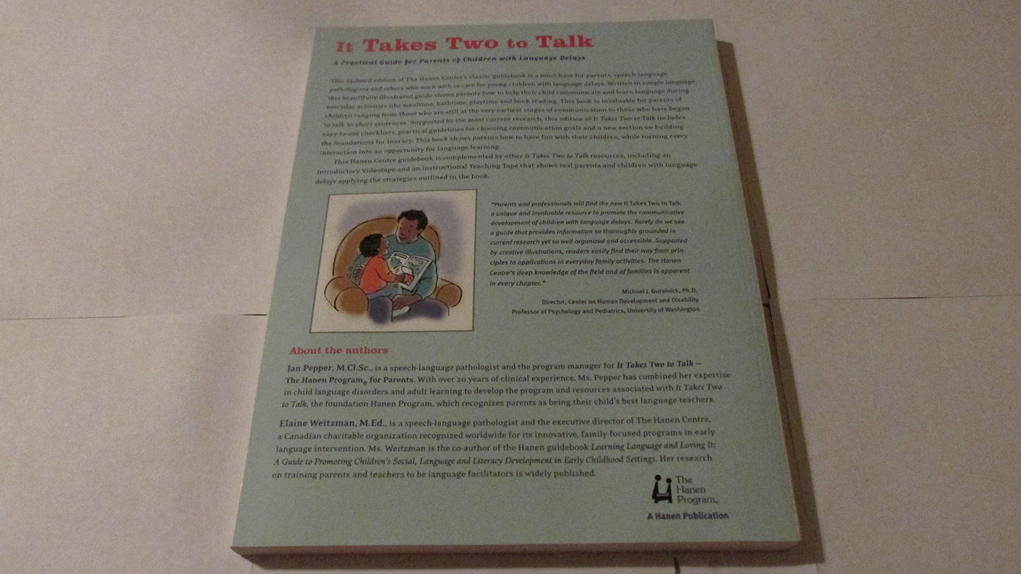 It Takes Two To Talk: A Practical Guide For Parents