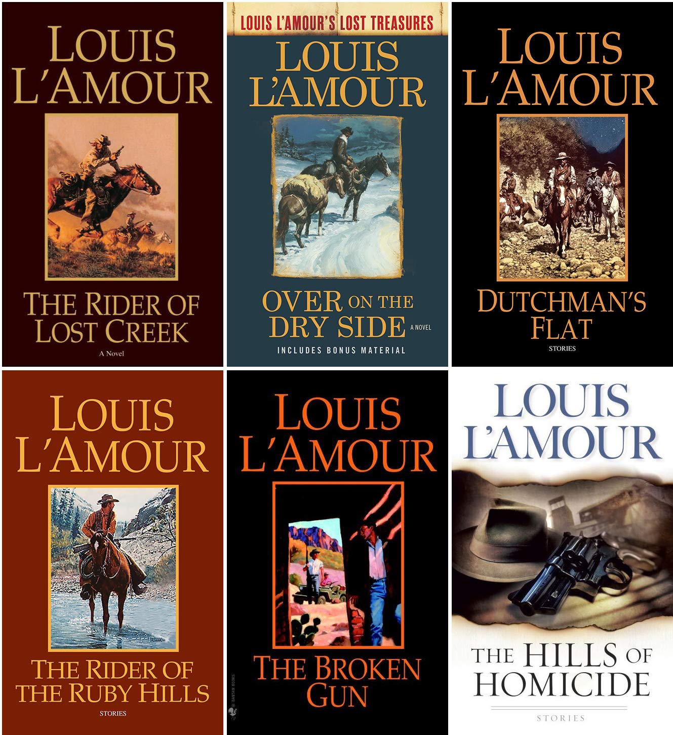 Louis L?Amour Western Novel Collection 24 Book Set
