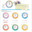 School Zone Time, Money & Fractions Workbook: 64 Pages, 1st Grade, 2nd Grade, Math, Equal Parts, Adding Money, Telling Time, Ages 6 to 8 (I Know It! Book Series)