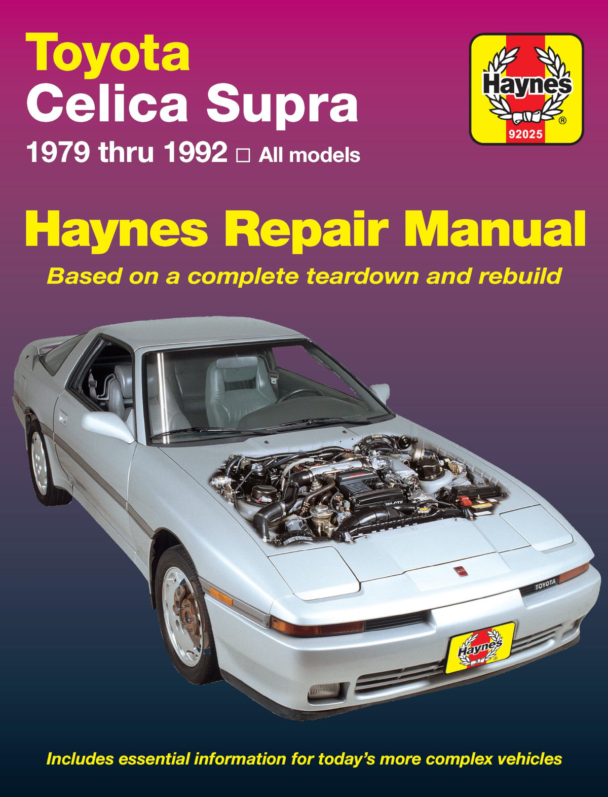 Toyota Celica Supra, 1979-1992 (Haynes Manuals)