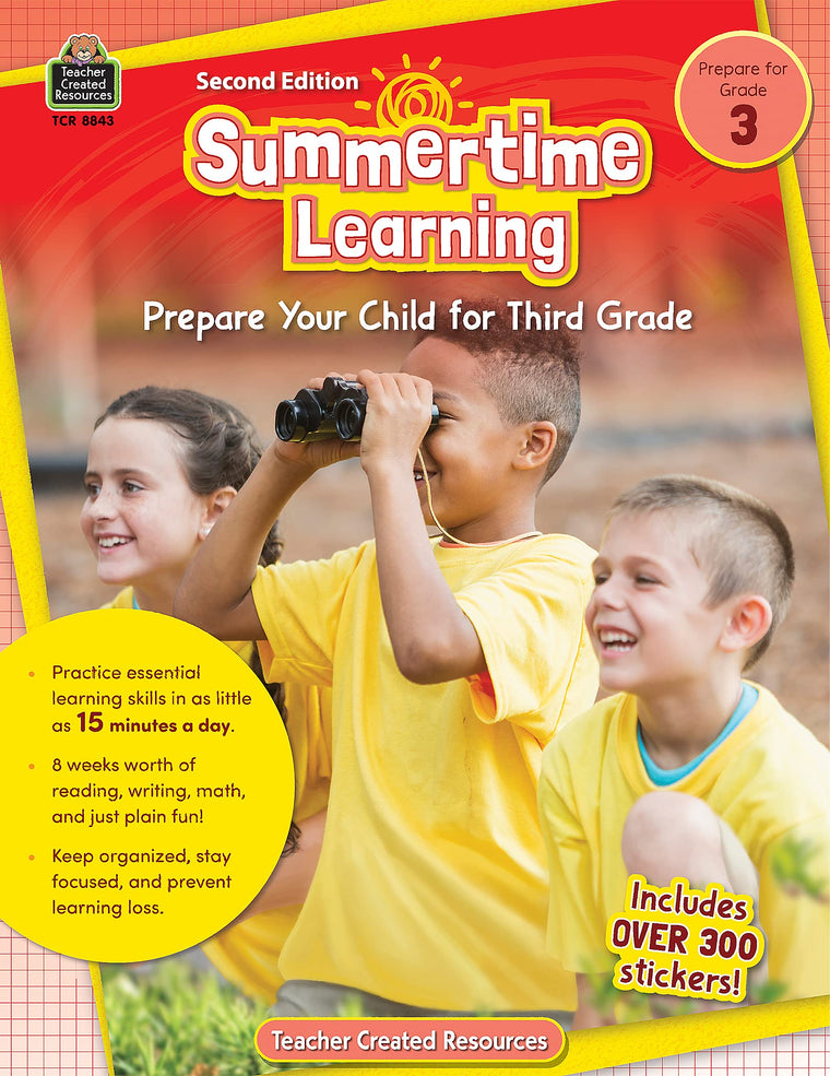 Summertime Learning: Prepare Your Child for the Third Grade