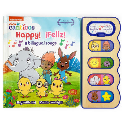 Canticos Happy! Feliz! 8 Bilingual Songs (English and Spanish)