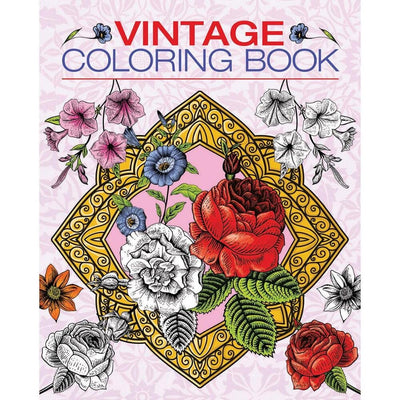 Vintage Coloring Book (Chartwell Coloring Books, 20)