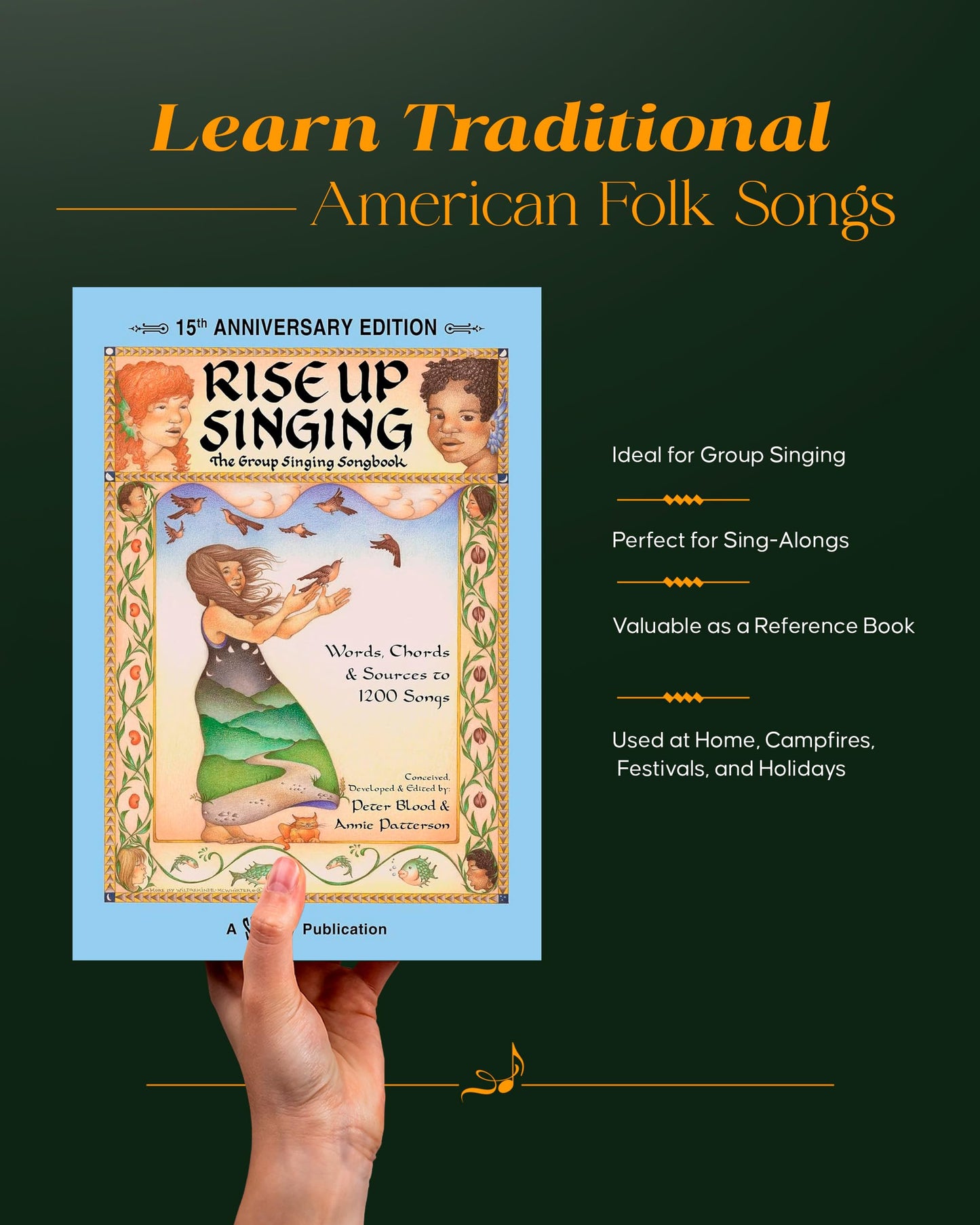 Rise Up Singing: The Group Singing Songbook (15th Anniversary Edition)