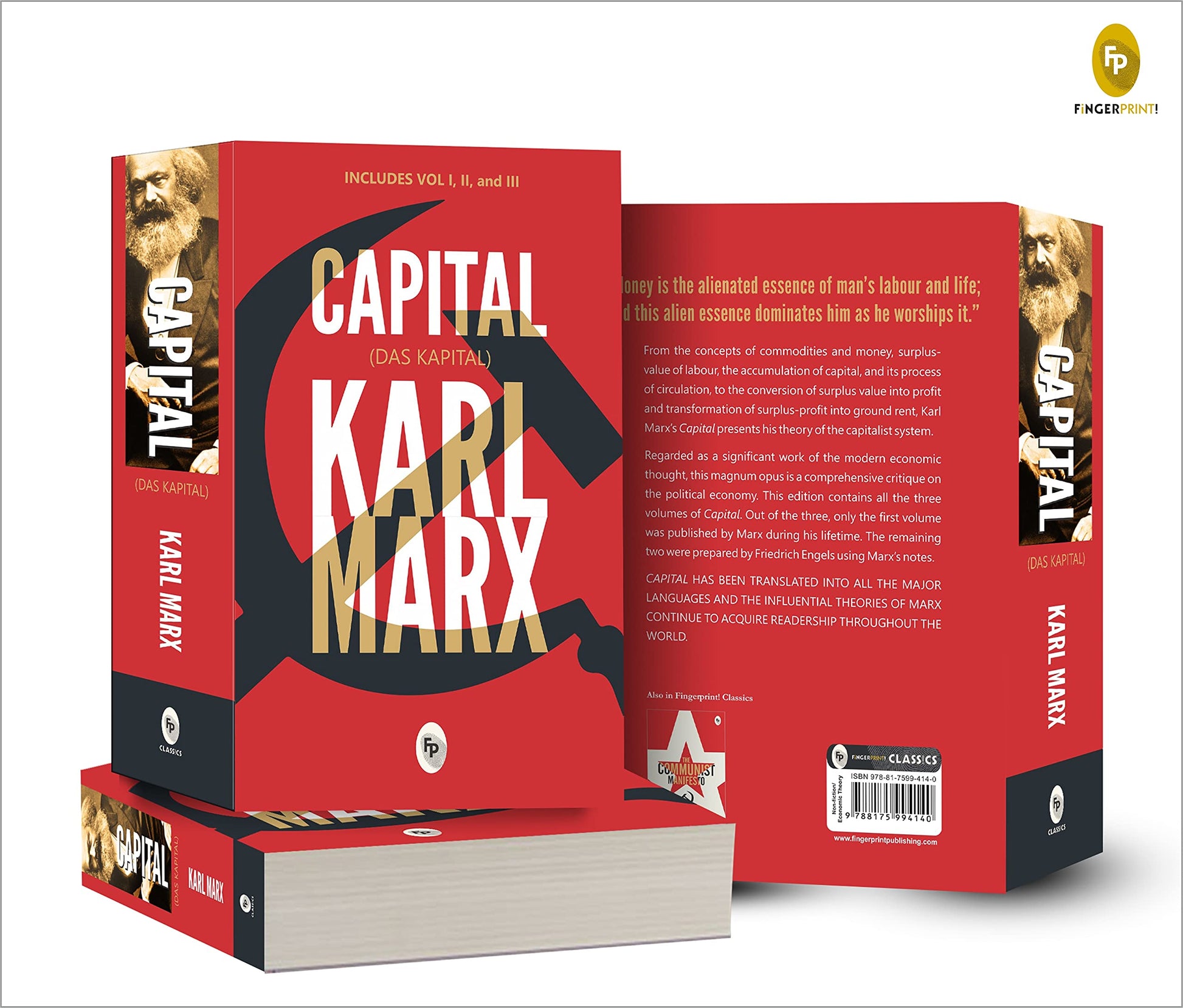Capital (Das Capital): Includes Vol.1,2,3