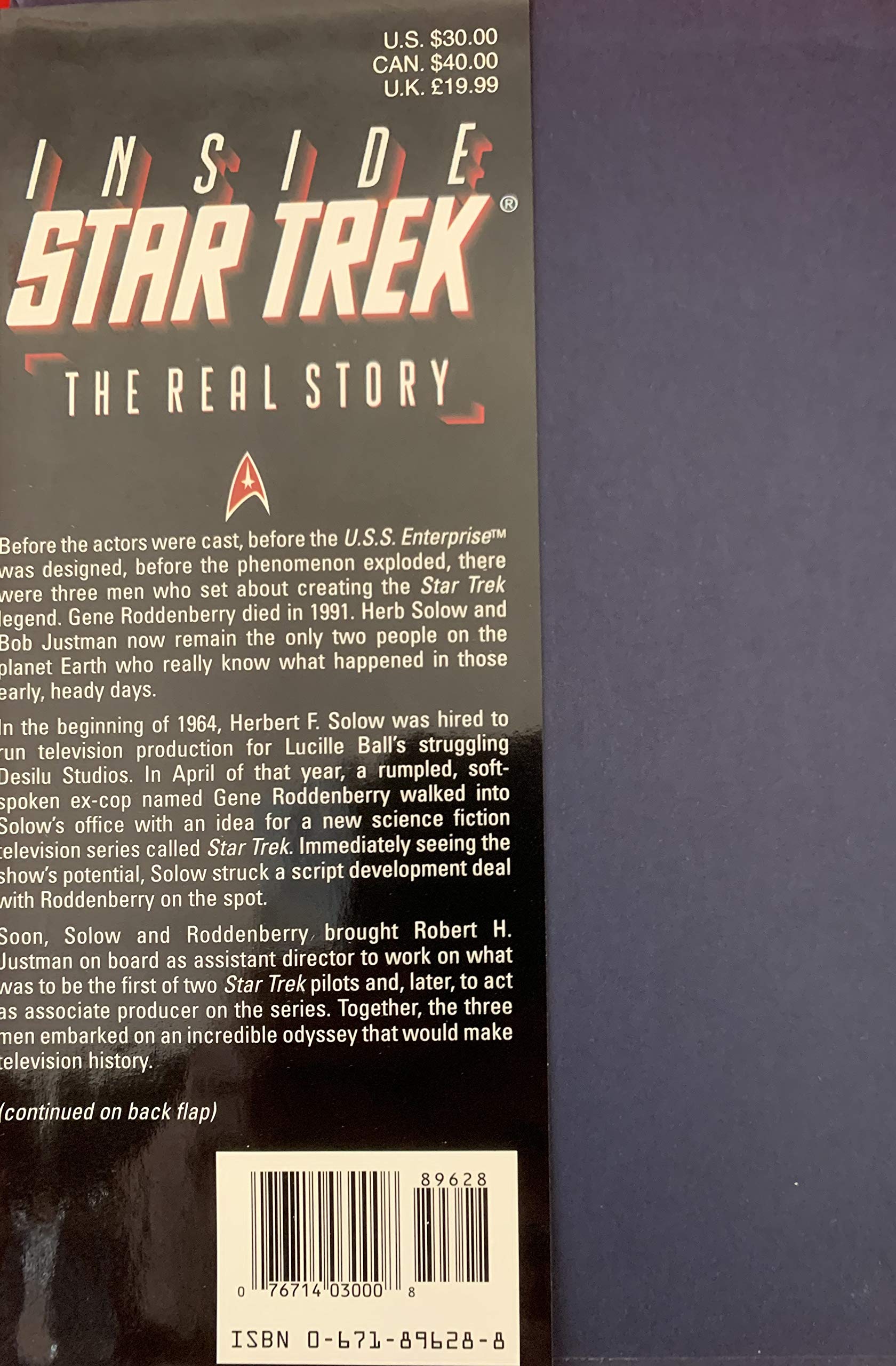 Inside Star Trek: The Real Story