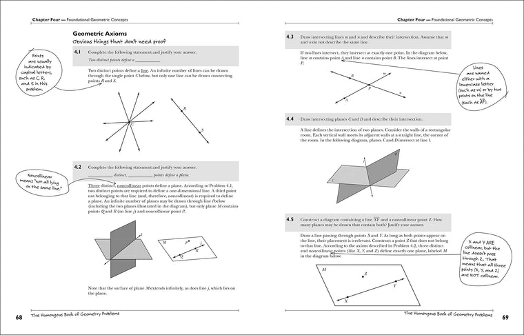 The Humongous Book of Geometry Problems — back cover