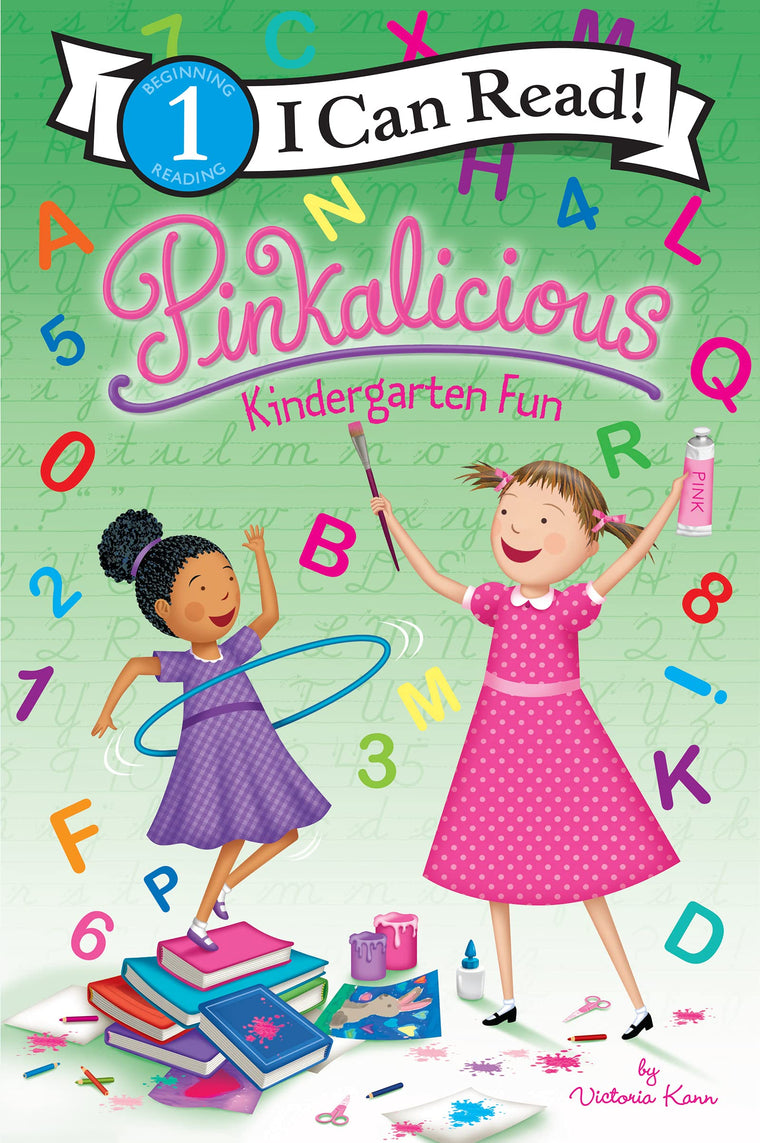 Pinkalicious: Kindergarten Fun: An Early Reading Story of Friendship and Starting School for Kids (Ages 4-8) (I Can Read Level 1)