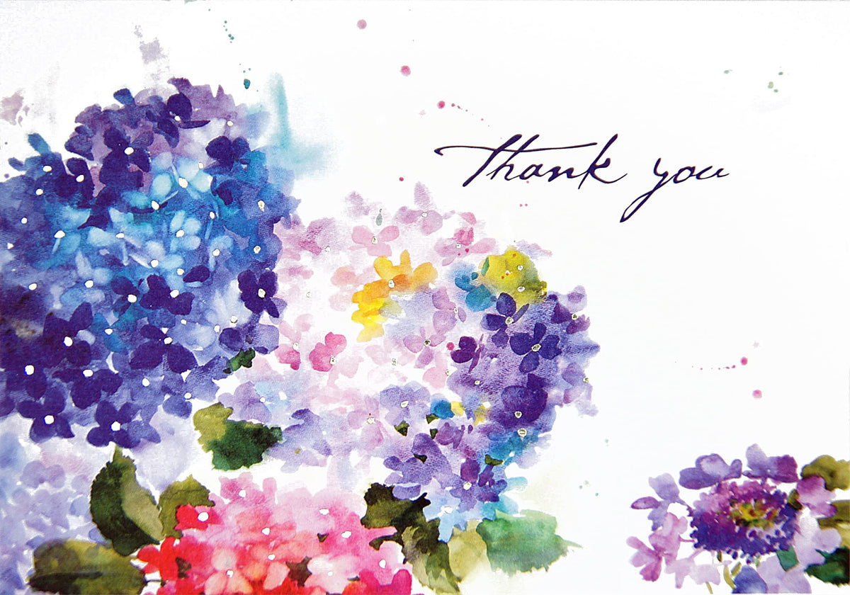 Hydrangeas Thank You Notes (Stationery, Note Cards, Boxed Cards)