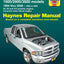 Dodge 1500, 2500 & 3500 Pick-Ups (94-08) with V6, V8 & V10 Gas & Cummins Turbo-Diesel, 2WD & 4WD Haynes Repair Manual (Does Not Include Information Specific to SRT-10 Models.)